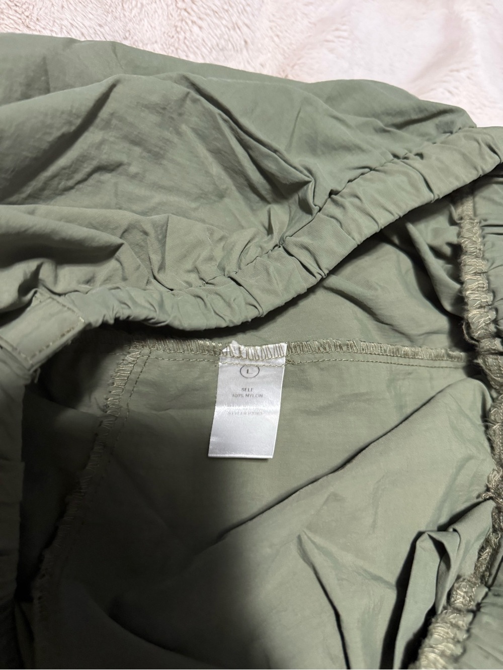Fashion Nova Women's Cargo Joggers in Green - Picture 5 of 7